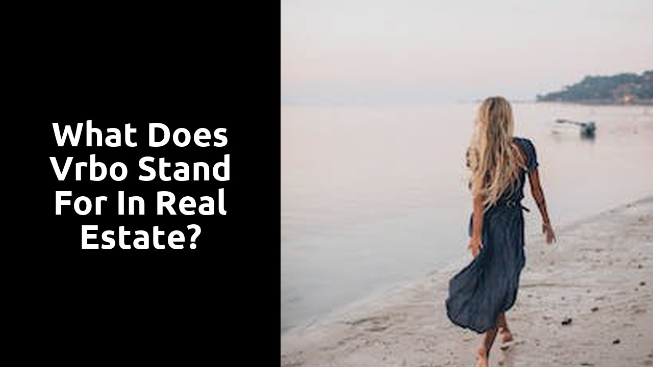 What does Vrbo stand for in real estate?